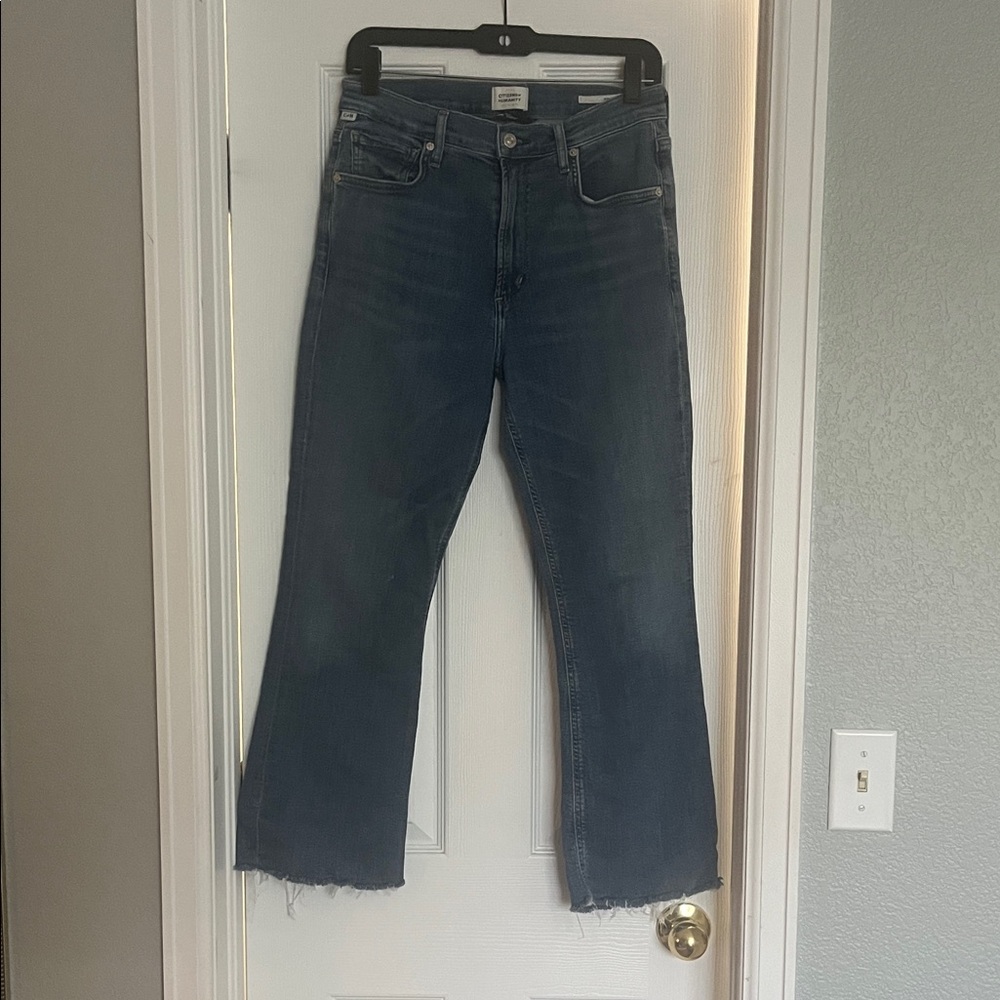 Citizens Of Humanity Dark Blue Ankle Jeans